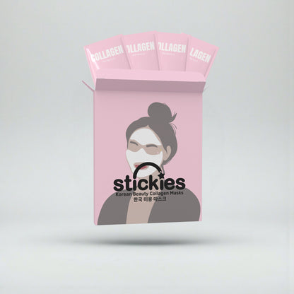 Stickies Collagen Mask Pack + SkinCare Planner