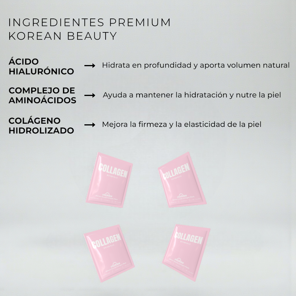 Stickies Collagen Mask Pack + SkinCare Planner